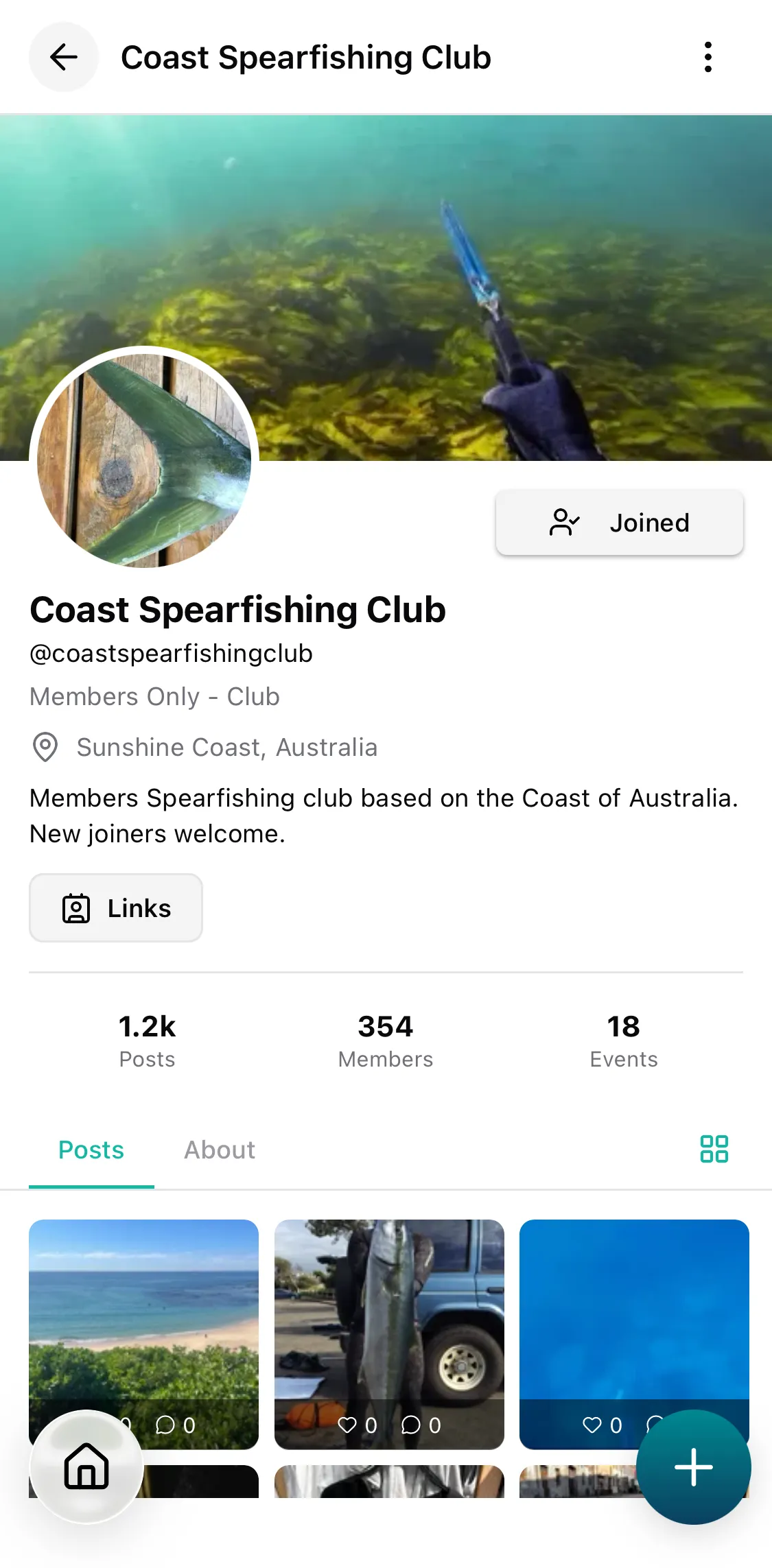 CatchKeeper app — Groups • Near you